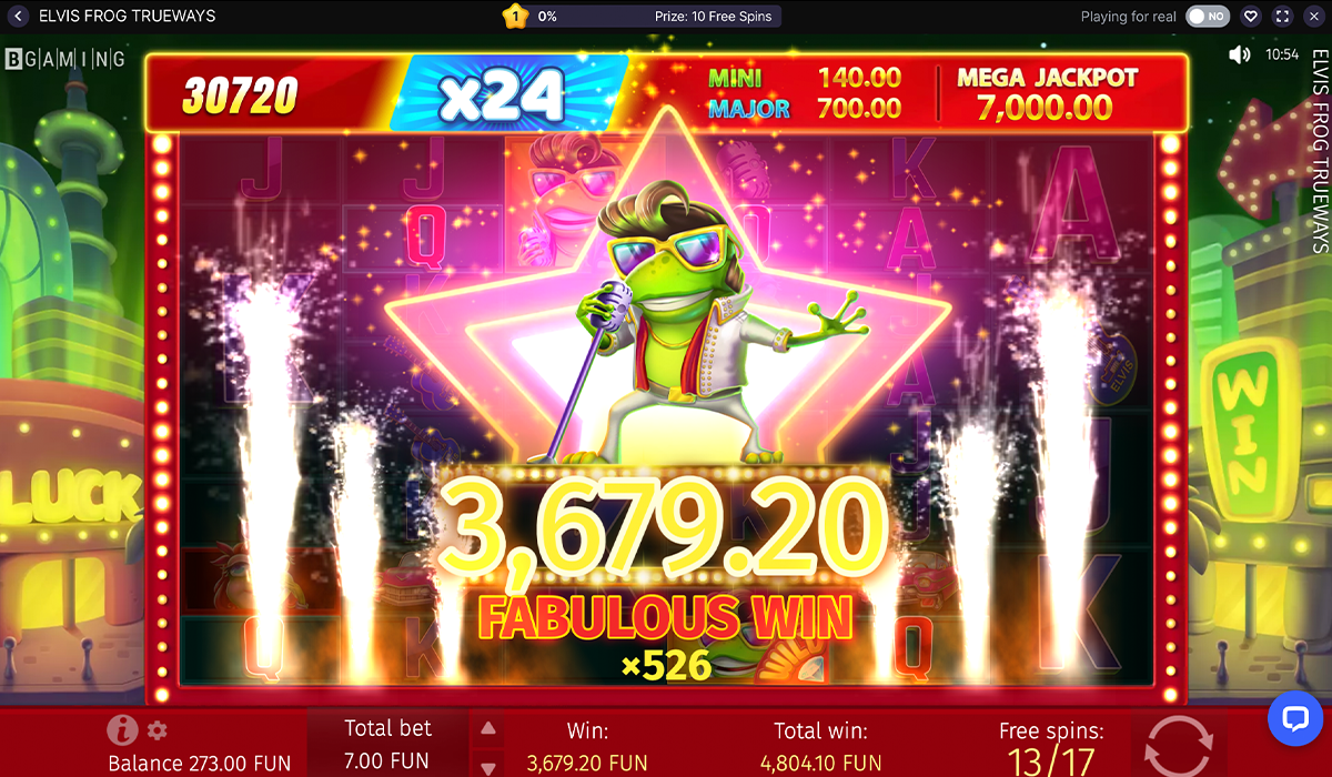 Elvis Frog Trueways Slot 2